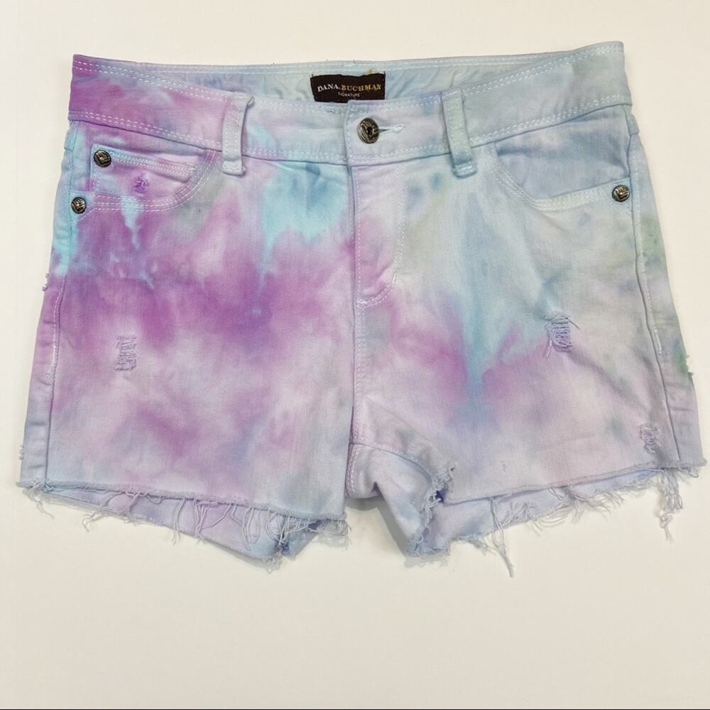Custom Mystic Cloud Tie Dyed Shorts Sz 4